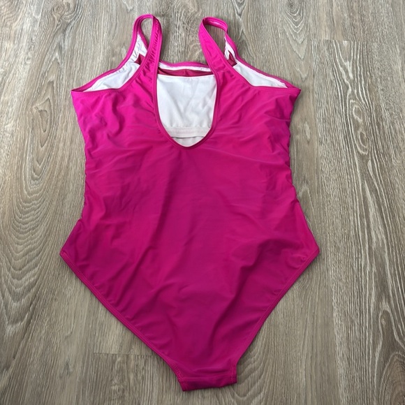 Pink One Piece Swimsuit - Picture 3 of 4